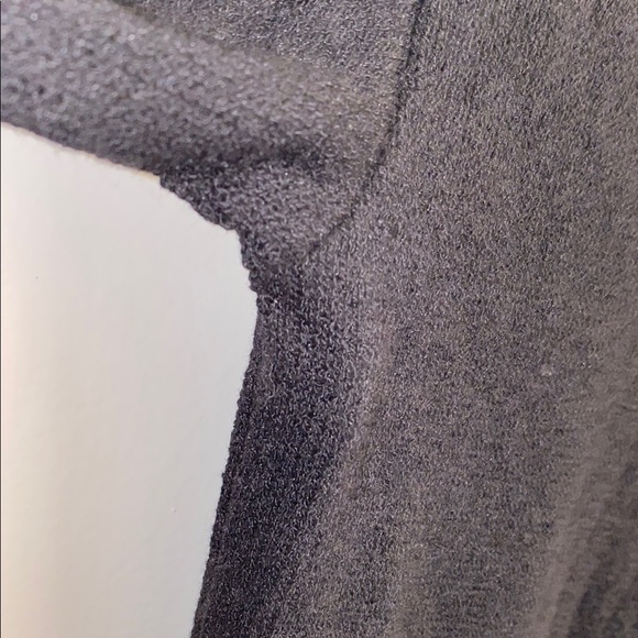 H&M Medium Black Wide Neck Long Sleeve Top - Picture 6 of 12